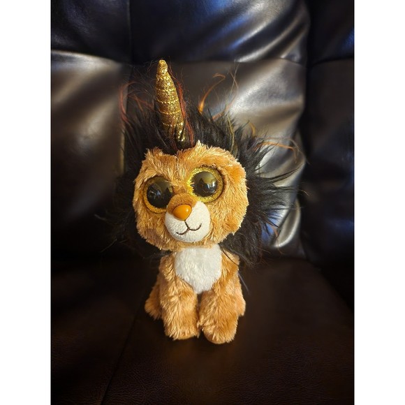 Ty | Toys | Ty Beanie Boo Ramsey The Unicorn Lion 29 | Poshmark